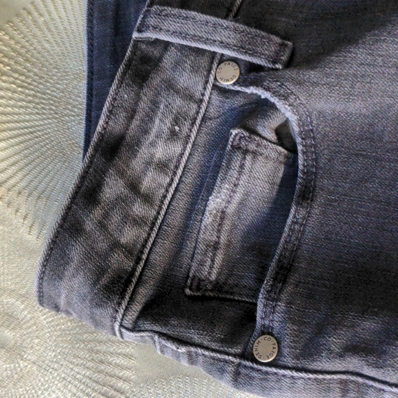 PAIGE Hoxton Ankle Black Jeans - Picture 3 of 6